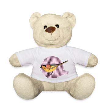 Oiseau - Nounours - blanc - Devant