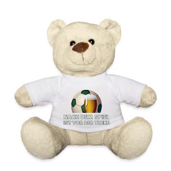 Nach dem Spiel ist vor der Theke - Teddy - Weiß - Vorne