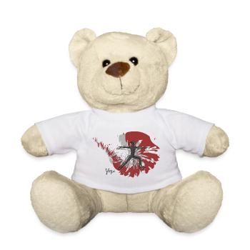 Yoga Stylisches Yogaoutfit für dein Yoga-Trainig - Teddy - Weiß - Vorne