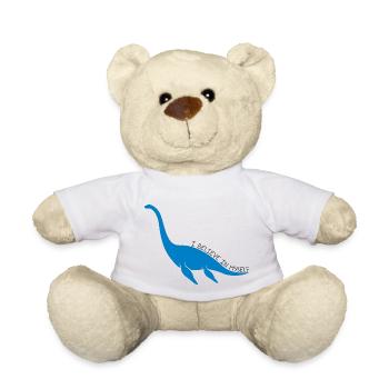 Nessie, I believe! - Teddy Bear - white - Front