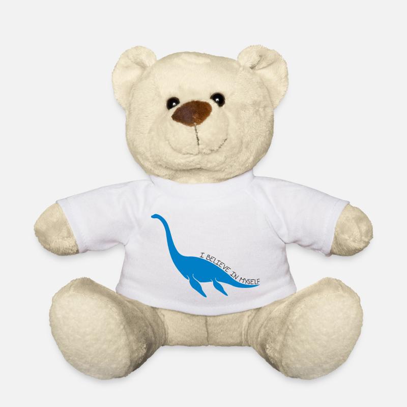 Nessie, I believe! - Teddy Bear - white