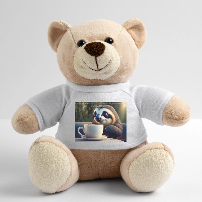 Caffeinated Sloth Teddy