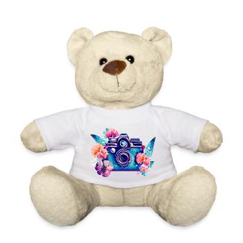 Camera Photographer Funny Photography Photographer - Teddy Bear - white - Front