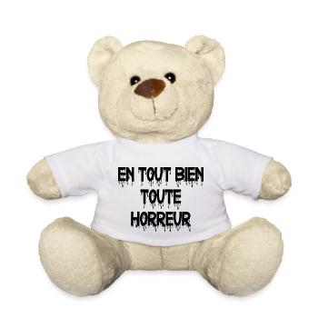 en tout bien toute horreur - Nounours - blanc - Devant