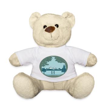 Du brauchst etwas Ruhe - Teddy - Weiß - Vorne