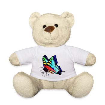 Schmetterling - Teddy - Weiß - Vorne