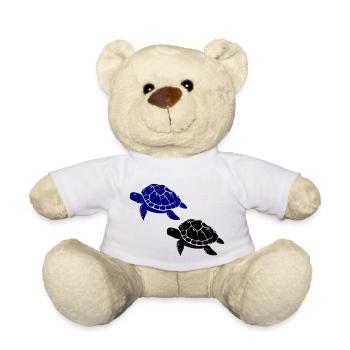 Tortues - Nounours - blanc - Devant