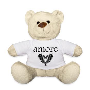 amore - Teddy Bear - white - Front