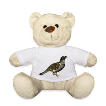 Bird forest animal - Teddy Bear - white - Front
