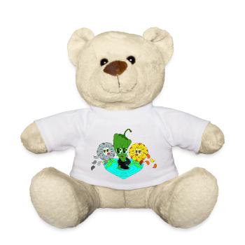 TEAR - Teddy Bear - white - Front