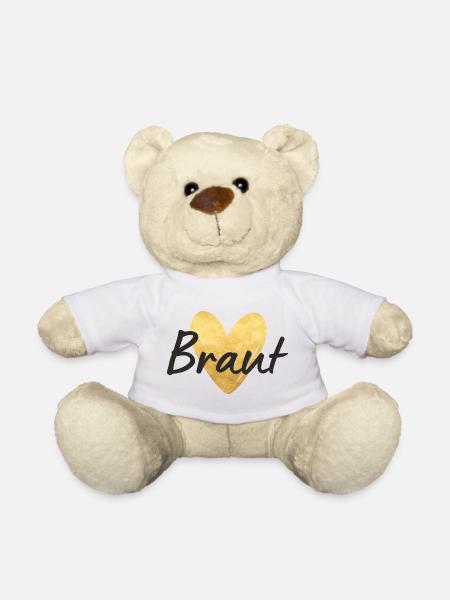 Braut Jungesellinnenabschied - Teddy - Weiß