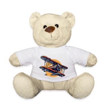 Zweisitziges Veno-Flugzeug - Teddy - Weiß - Vorne