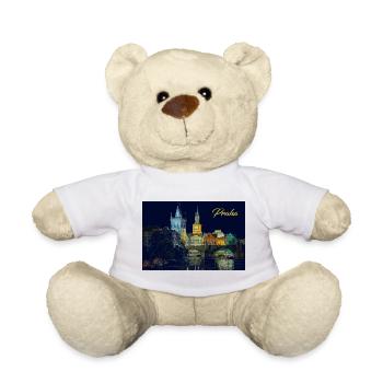 Prague - Teddy Bear - white - Front