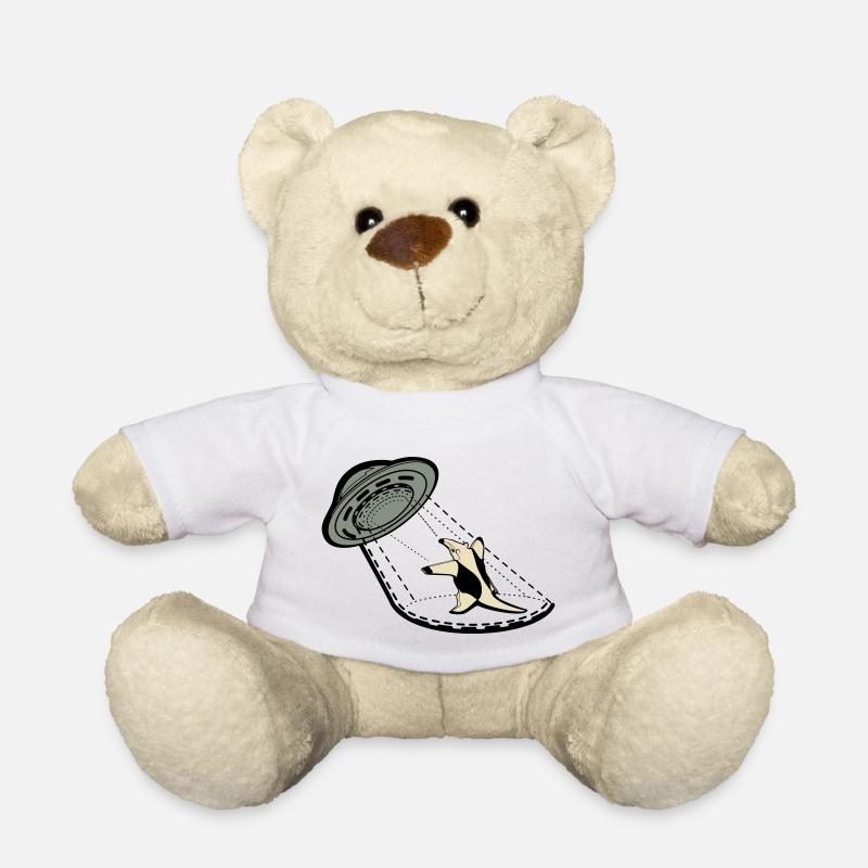 Tamandua Kleiner Ameisenbär gegen Ufo - Teddy - Weiß