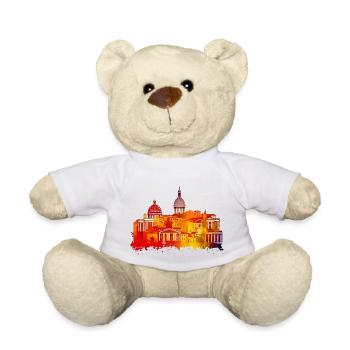 Rom, die Hauptstadt Italiens - Teddy - Weiß - Vorne