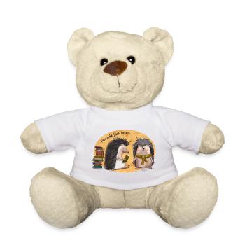 Freunde fürs Lesen. - Teddy - Weiß - Vorne
