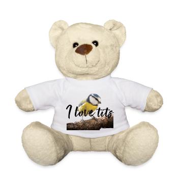 I love tits - Nounours - blanc - Devant
