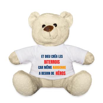 Béziers - Nounours - blanc - Devant