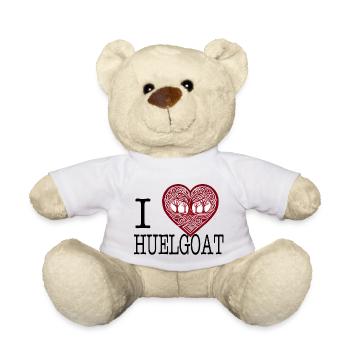 i love huelgoat 29 - Nounours - blanc - Devant