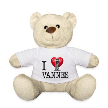 I love Vannes von I Love Bretagne - Teddy - Weiß - Vorne