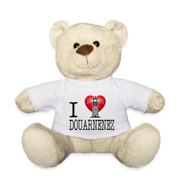 I love Douarnenez von I Love Bretagne 29 - Teddy - Weiß - Vorne