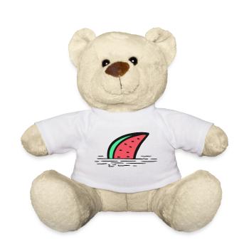 Watermelon shark - Teddy Bear - white - Front