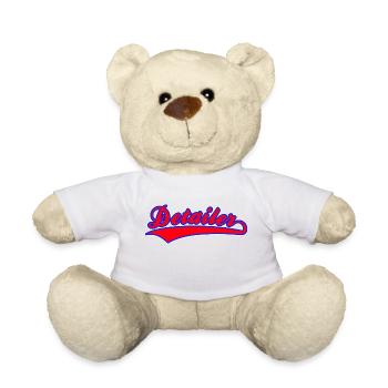 Car Detailer, Car Lover, Vehicle Detailer - Teddy Bear - white - Front