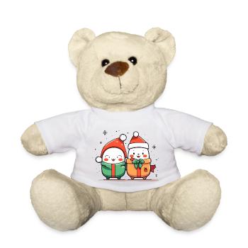 Copains de Noël - Nounours - blanc - Devant