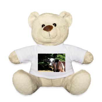 Kuh Poster - Teddy - Weiß - Vorne