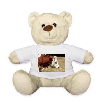 Kuh Poster - Teddy - Weiß - Vorne