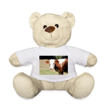 Kuh Poster - Teddy - Weiß - Vorne