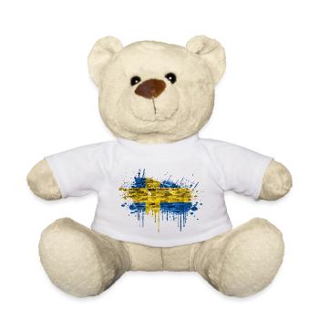 Suède Suède Scandinavie Pays nordiques Viking Europe - Nounours - blanc - Devant