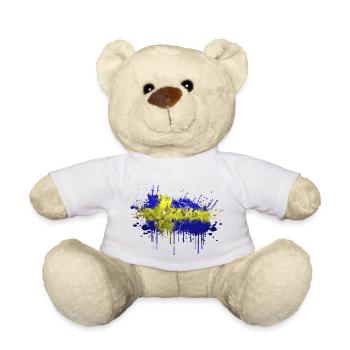 Suède Suède Scandinavie Pays nordiques Viking Europe - Nounours - blanc - Devant