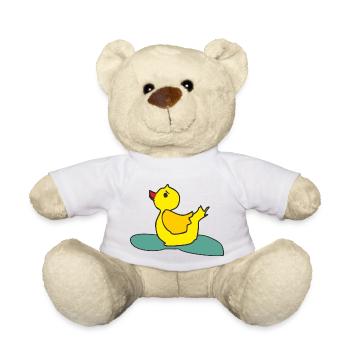 Sweet Duck - Teddy Bear - white - Front