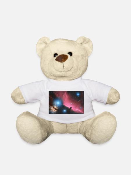 Space Astro Foto Pferdekopfnebel - Teddy - Weiß