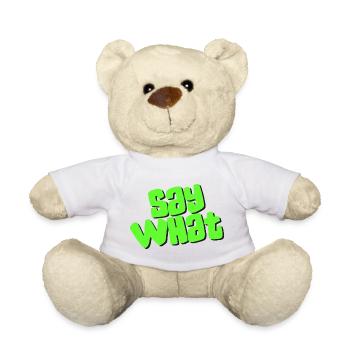 Say What - Teddy - Weiß - Vorne
