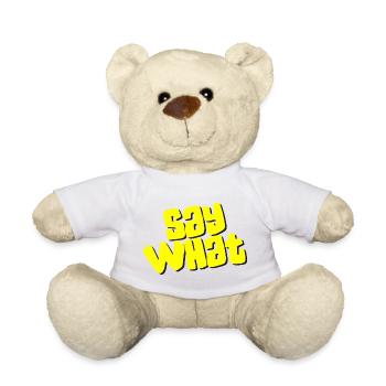 Say What - Teddy - Weiß - Vorne