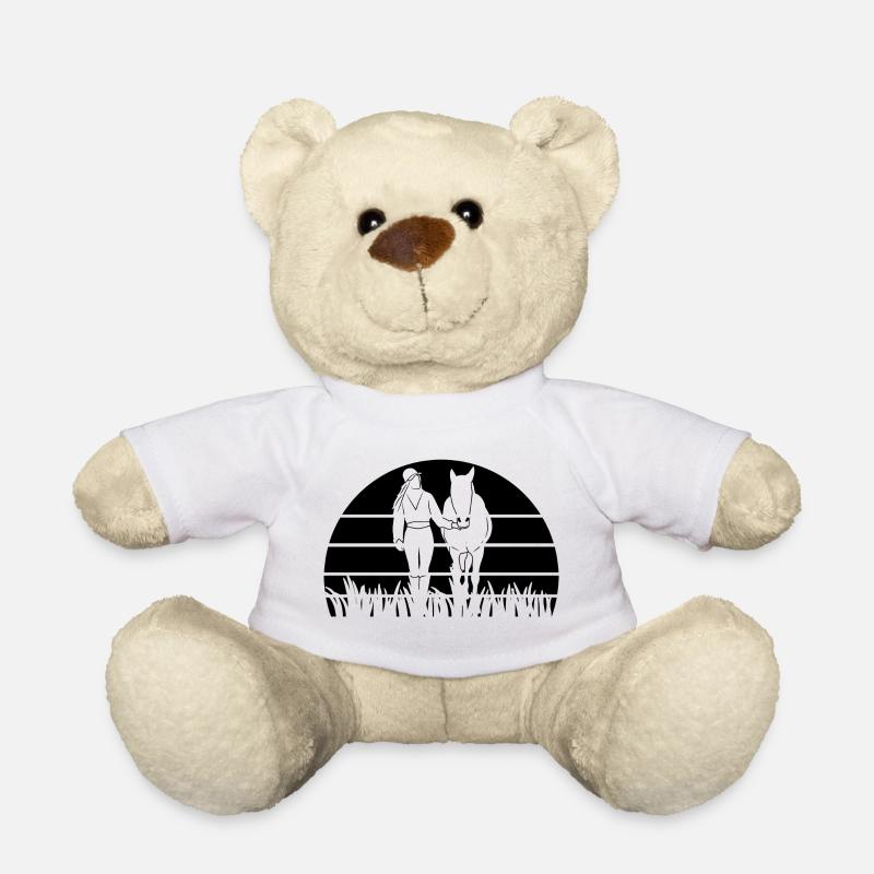 Reiterin - Teddy - Weiß