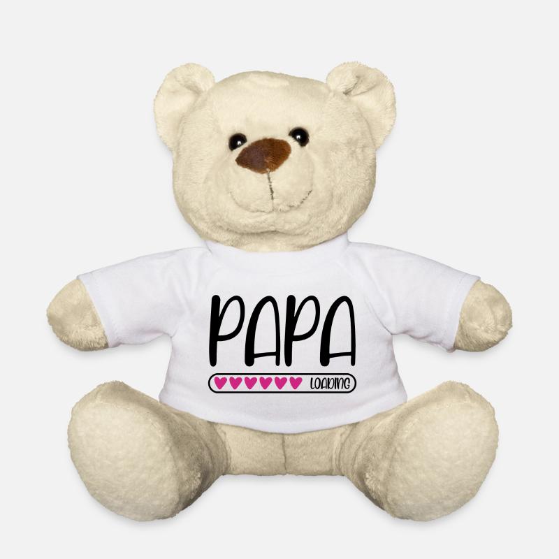 Papa loading - Teddy - Weiß