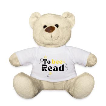 Zitate für Buchliebhaber - Teddy - Weiß - Vorne