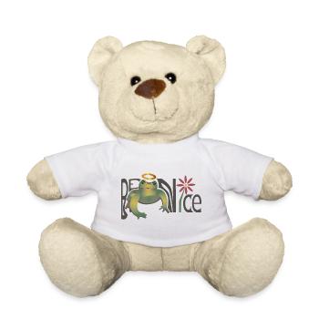 Soyez gentil - Nounours - blanc - Devant