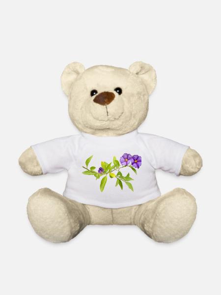 GENTIAN - Teddy Bear - white