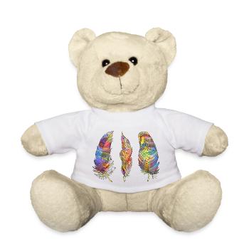 Feder - Teddy - Weiß - Vorne