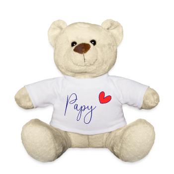 OPA. PAPA. VATERTAG. FROHER VATERTAG - Teddy - Weiß - Vorne