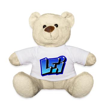 Graffiti prénom LEI imprimable sur Tout par maxl - Nounours - blanc - Devant