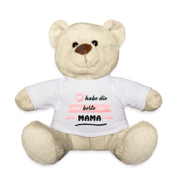 I've got the best mom - Teddy Bear - white - Front