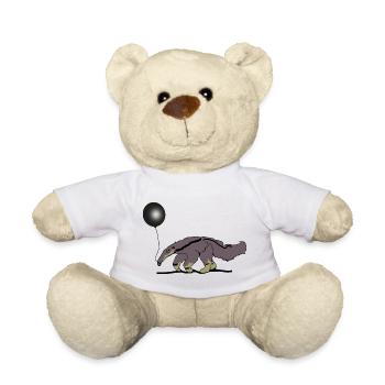Anteater - Teddy Bear - white - Front