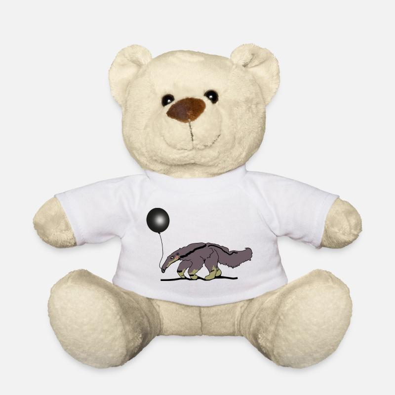 Ameisenbär - Teddy - Weiß