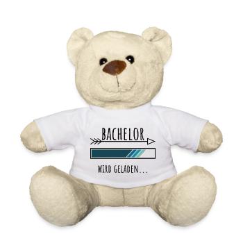 Bachelor Ausbildung Personalisierter Beruf Jungs - Teddy - Weiß - Vorne