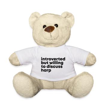 Harfe - Teddy - Weiß - Vorne